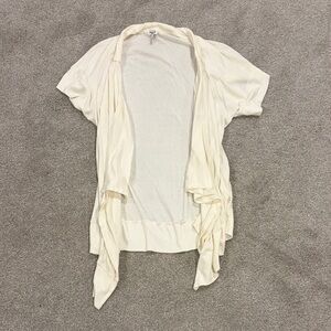 Splendid Ivory Knit Cardigan